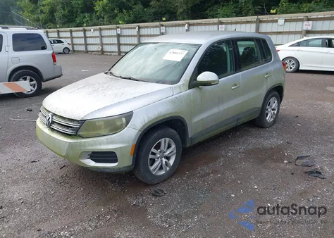 2014 Volkswagen Tiguan S/Se/Sel/R-Line из США, поврежденный, VIN WVGBV3AX7EW534359